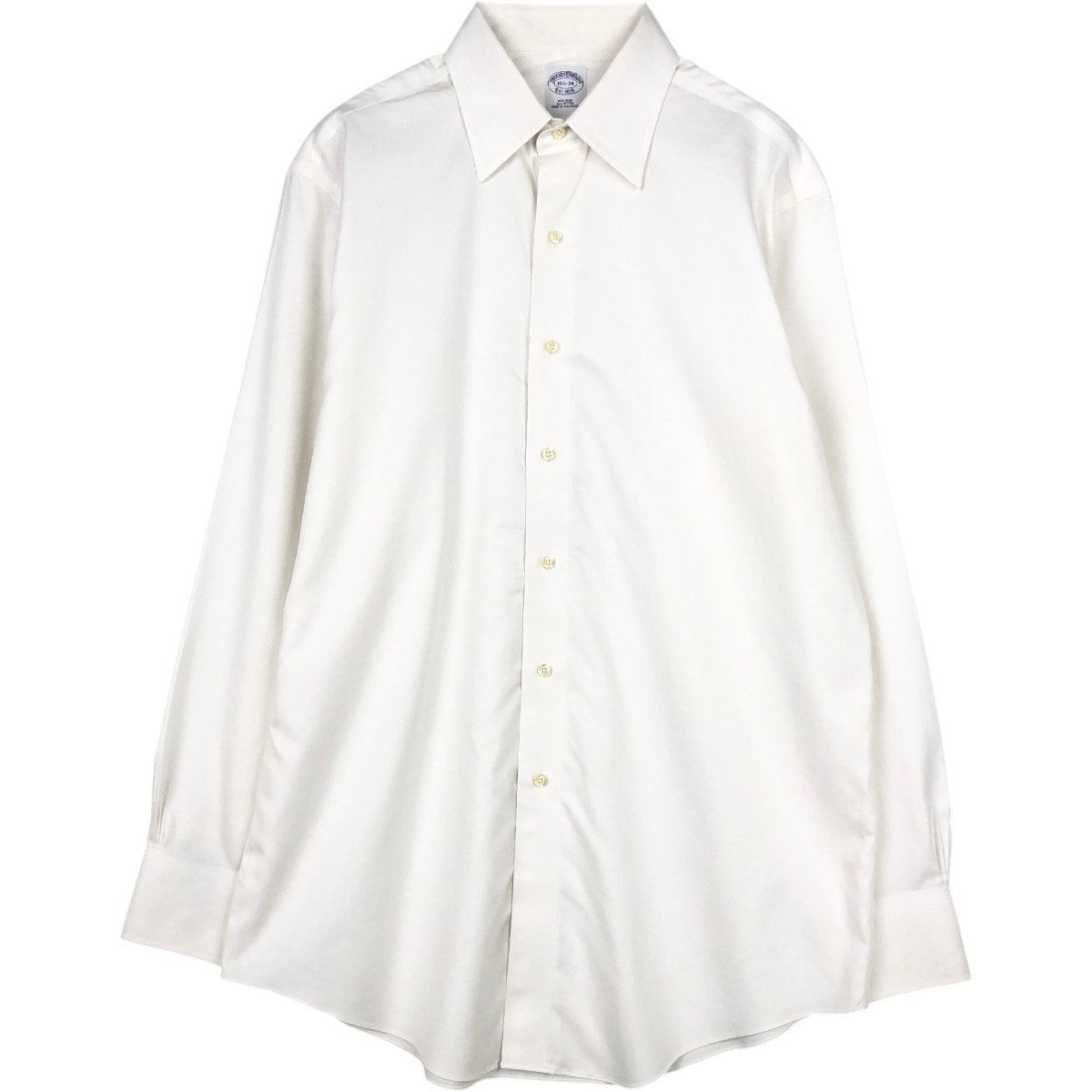 古着 ブルックスブラザーズ Brooks Brothers Est.1818 長袖 コットンシャツ メンズM相当/eaa666545