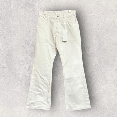 【定価8.5万】 メゾンマルジェラ 白デニム 27 タグ付き 4つタグ 22ss