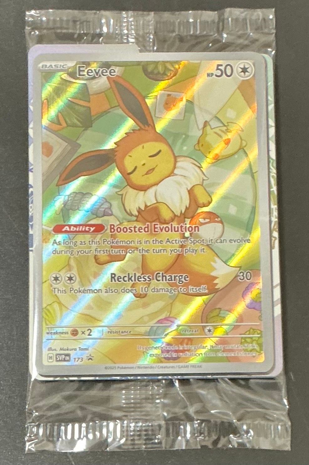 イーブイ P [SVP EN 173]【英語版】(スカーレット&バイオレット「プリズマティックエボリューションズ エリートトレーナボックス」)