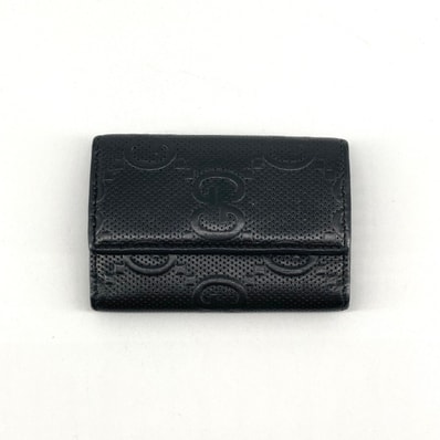 GUCCI(グッチ) GGエンボス 625565 キーケース ブラック