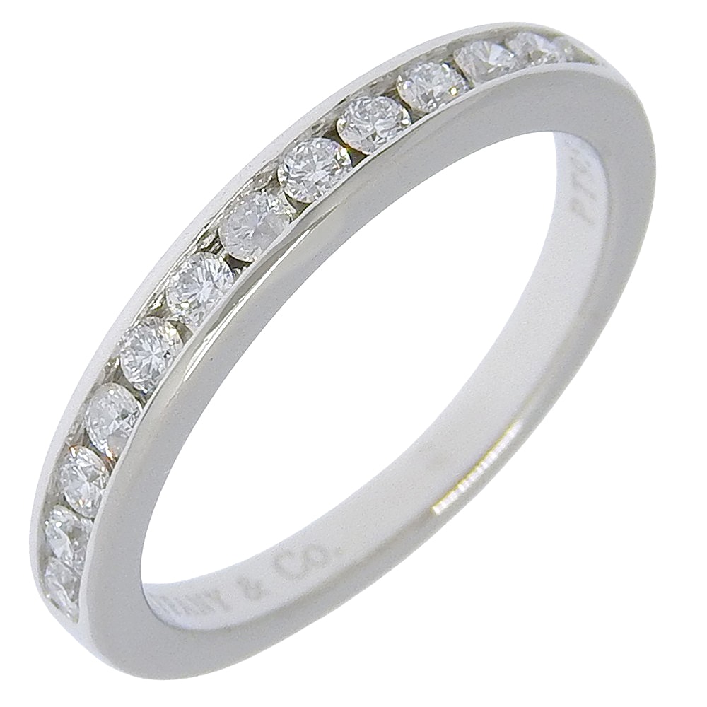 ティファニー チャネルセッティング ハーフダイヤ 5 レディースリング・指輪