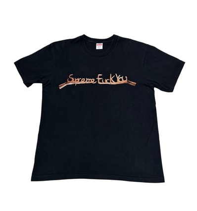 Supreme Fuck You Tee "Black"