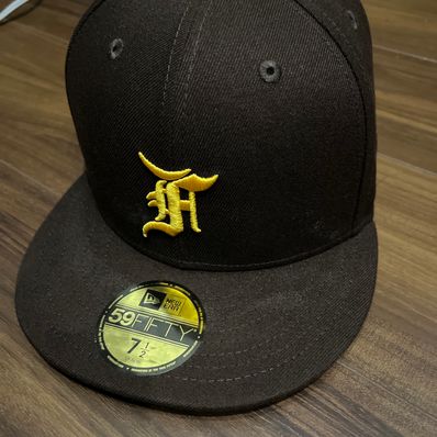 NEW ERA 59Fifty Fear of God Essentials the Classic Collection San Diego Padres "Brown/Yellow"