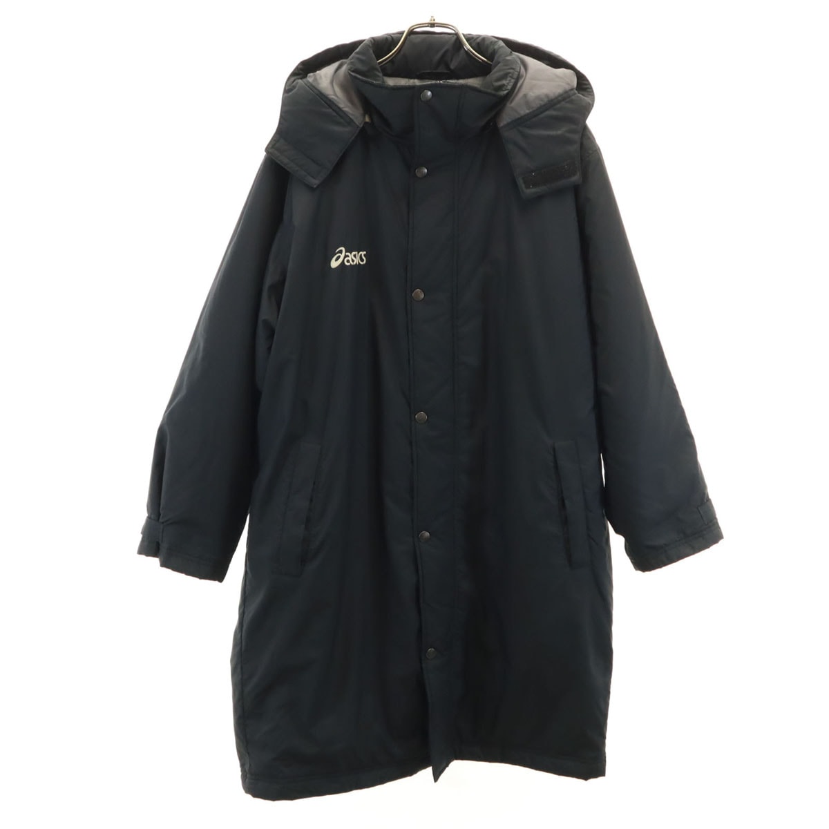 asics アシックス 中綿コート S ブラック