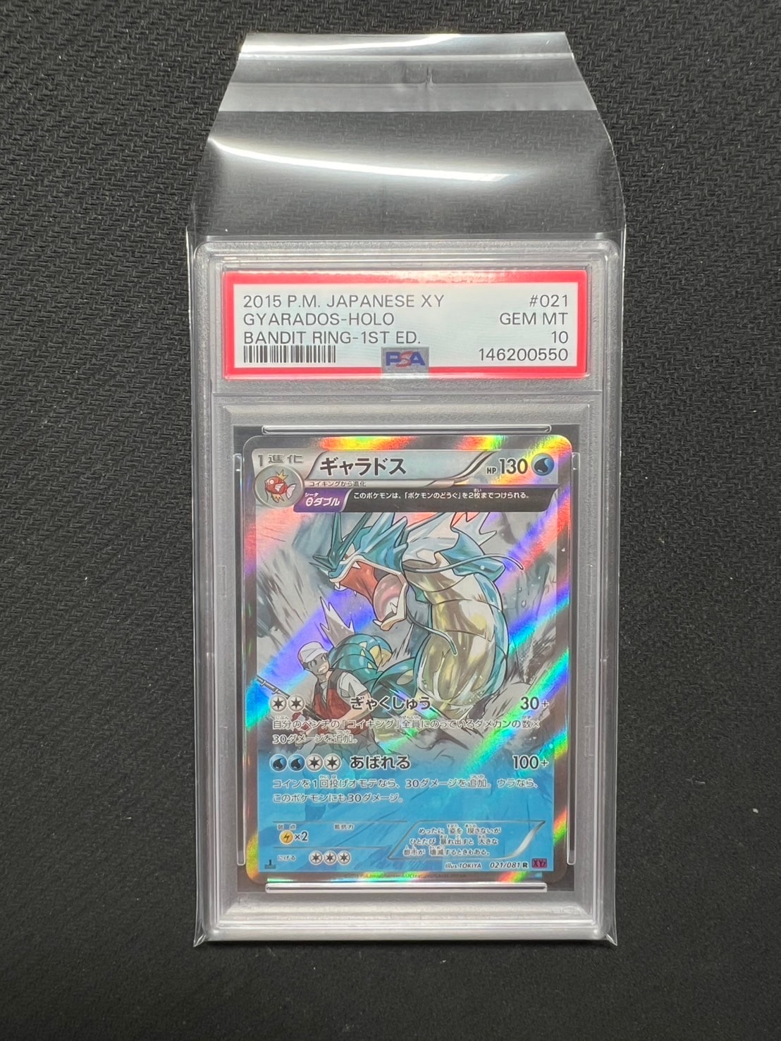 PSA10】ギャラドス R [XY7 021/081](拡張パック「バンデットリング