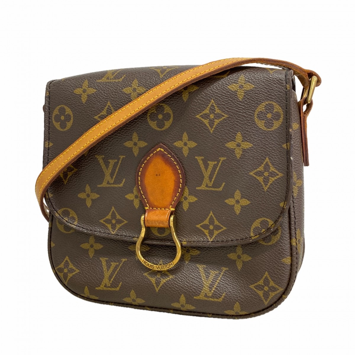 ★SALE【6gd5161】ルイヴィトン ショルダーバッグ モノグラム サンクルーPM M51244 ブラウン【中古】レディース