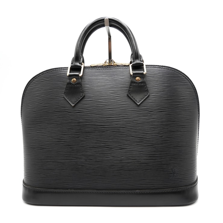 LOUIS VUITTON(ルイヴィトン)アルマPM ヴィンテージ ハンドバッグ エピ ノワール ブラック レザー ゴールド金具 レディース M40302【中古】