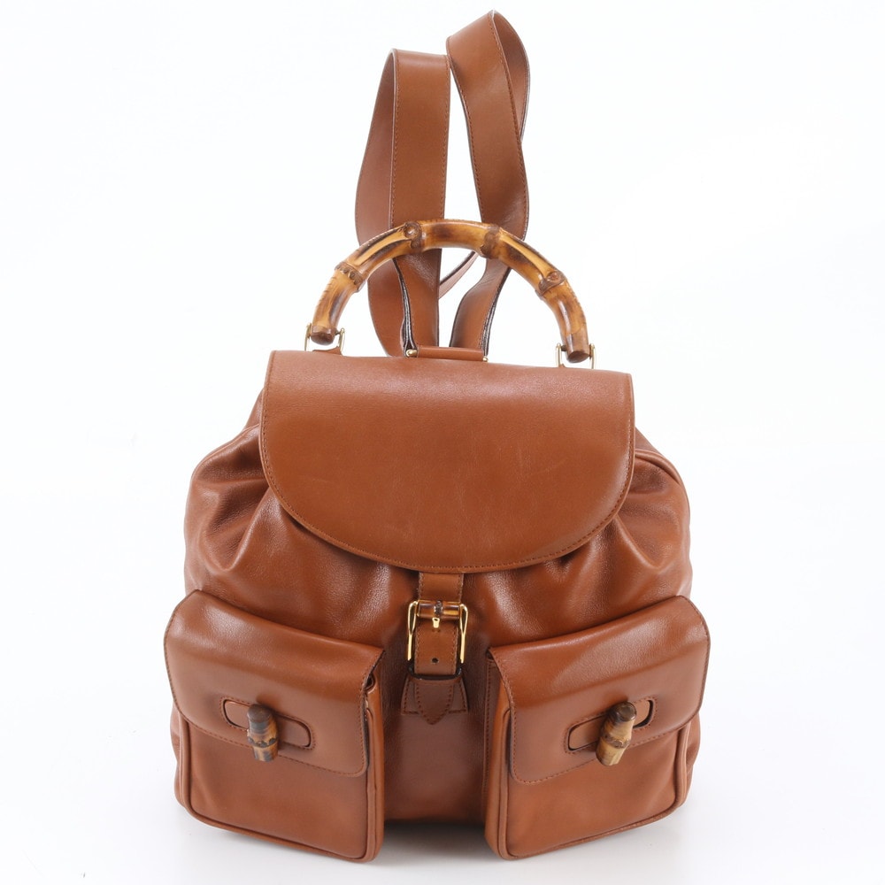 ■美品 グッチ バンブー 003 2058 0016 リュックサック