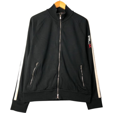 古着 ラルフローレン Ralph Lauren RLX アールエルエックス フルジップスウェットシャツ トレーナー メンズL相当/eaa594743