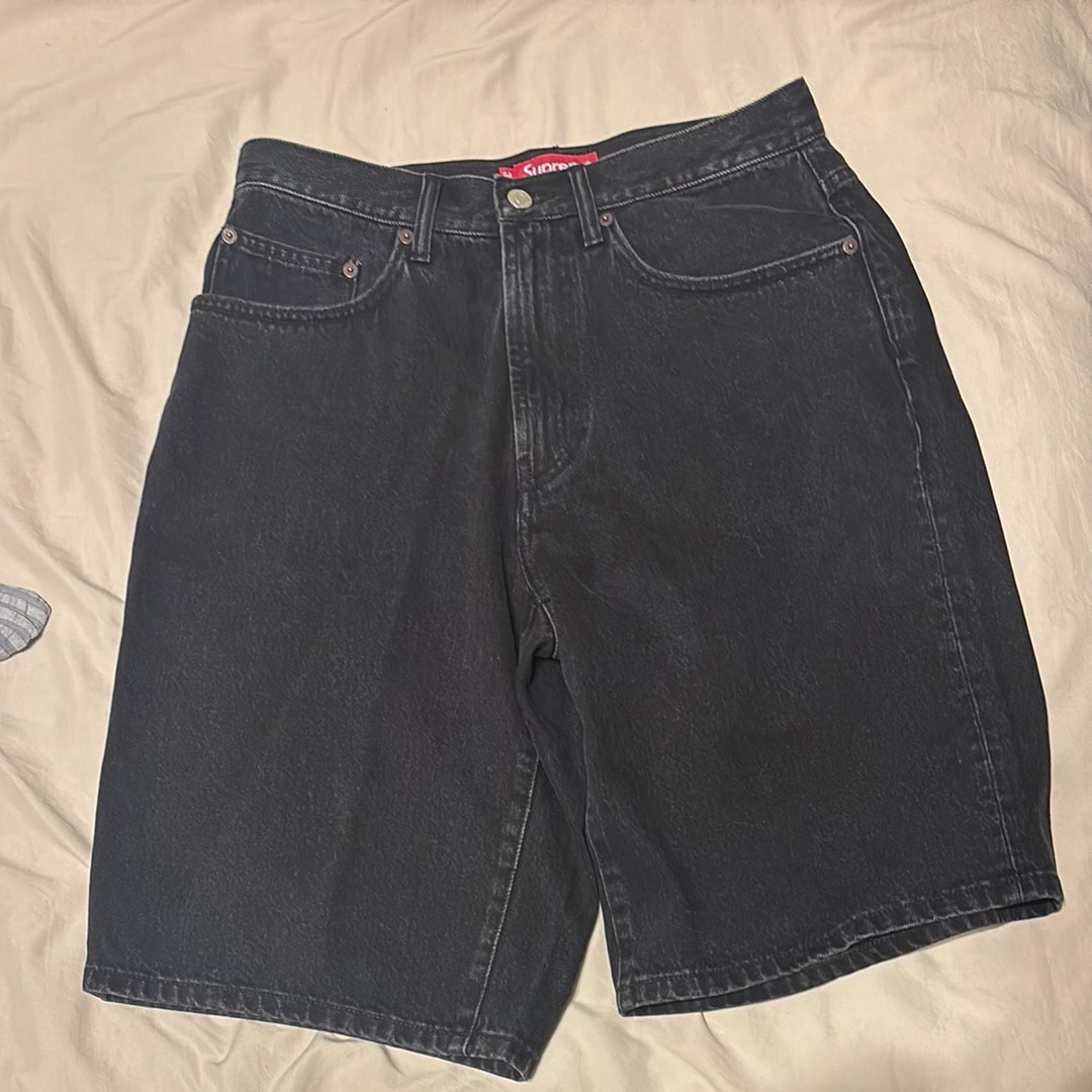 Supreme Baggy Denim Short (26SS) "Black"