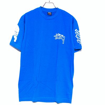 STUSSY SS LINK WORLD WIDE TEE Blue