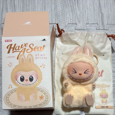 POP MART THE MONSTERS (LABUBU) Have a Seat Plush Series SISI