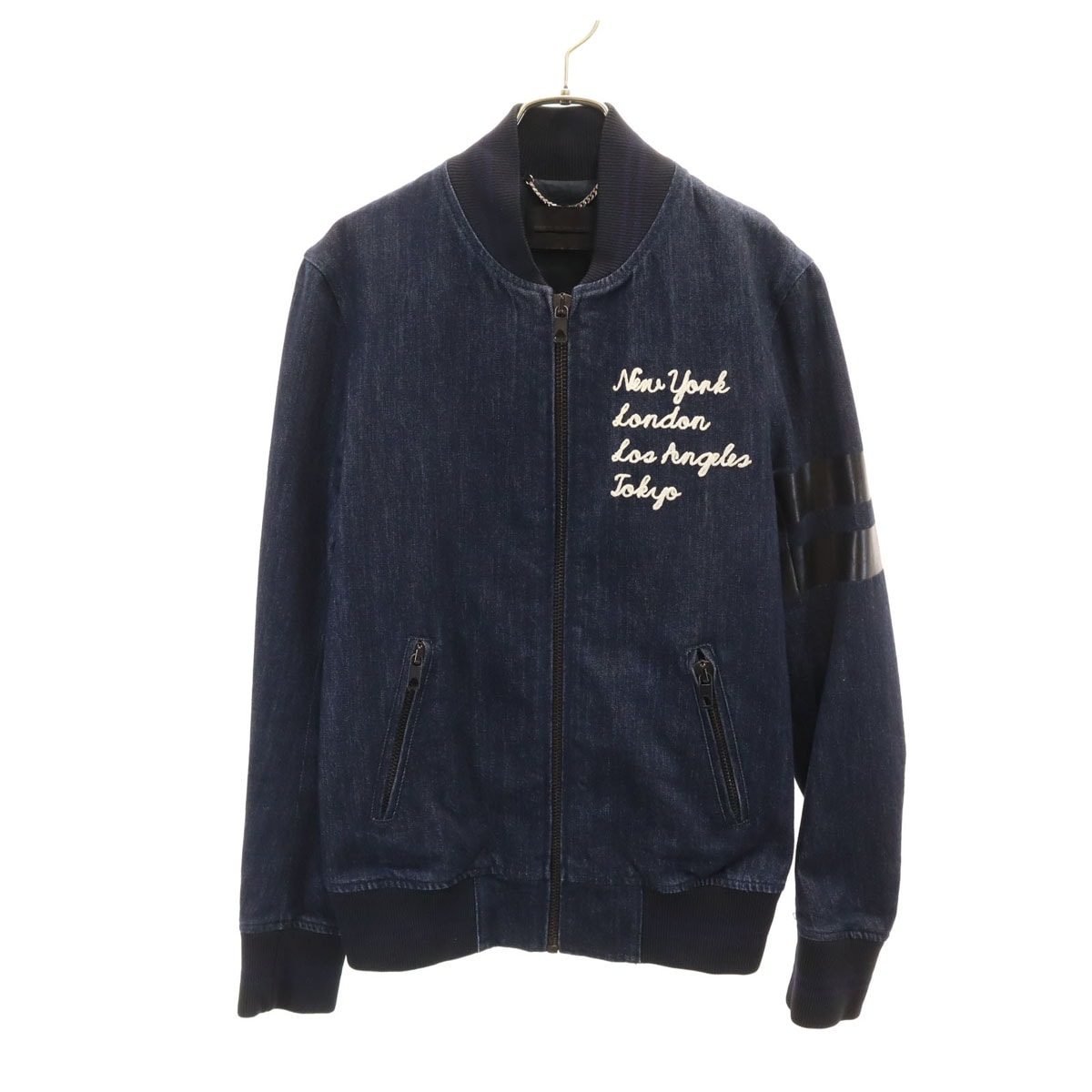 DIESEL BLACK GOLD ディーゼルブラックゴールド イタリア製 デニムジャケット 44 インディゴ ジージャン