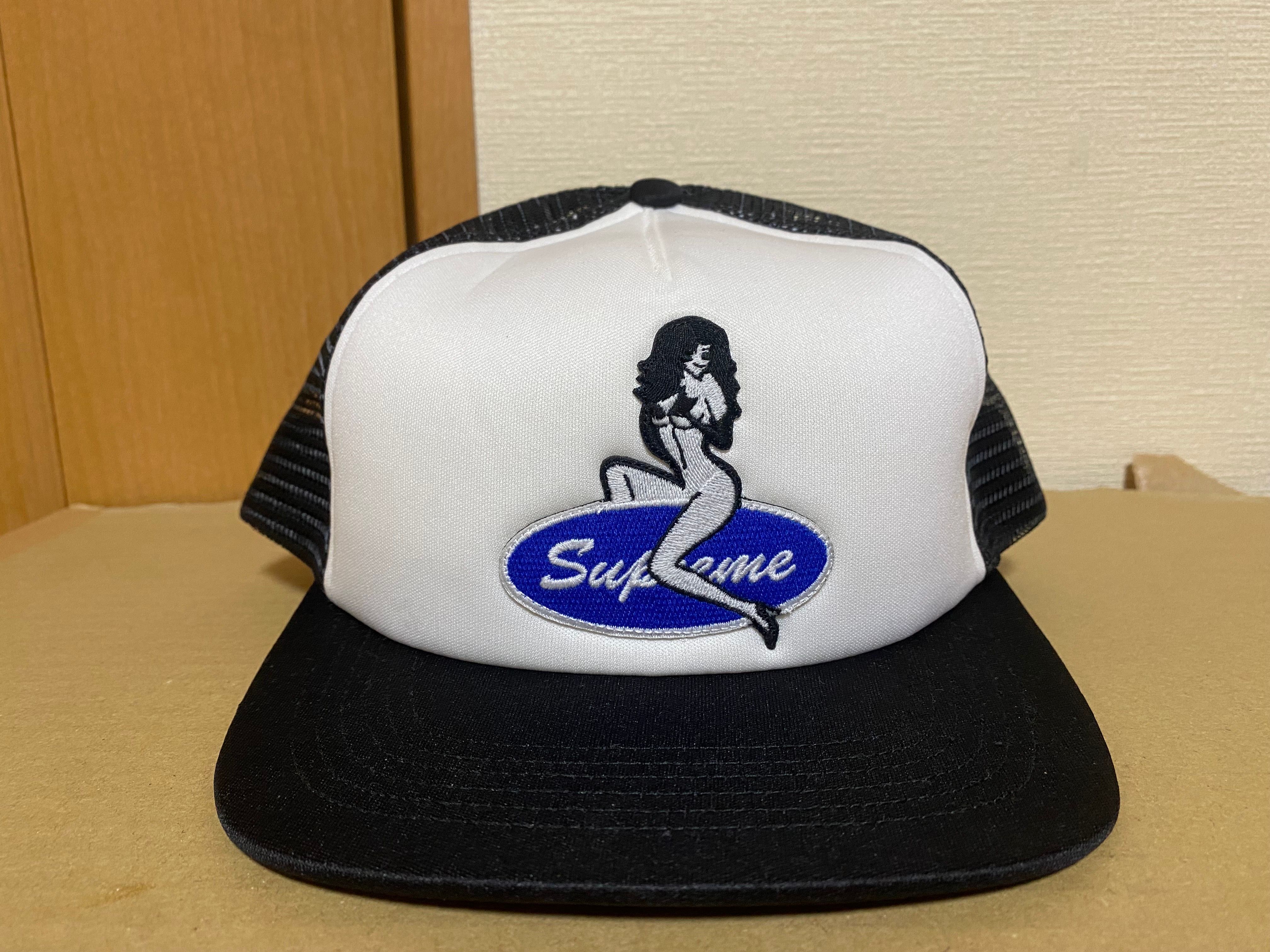 Supreme Pin Up Mesh Back 5-Panel "Black"