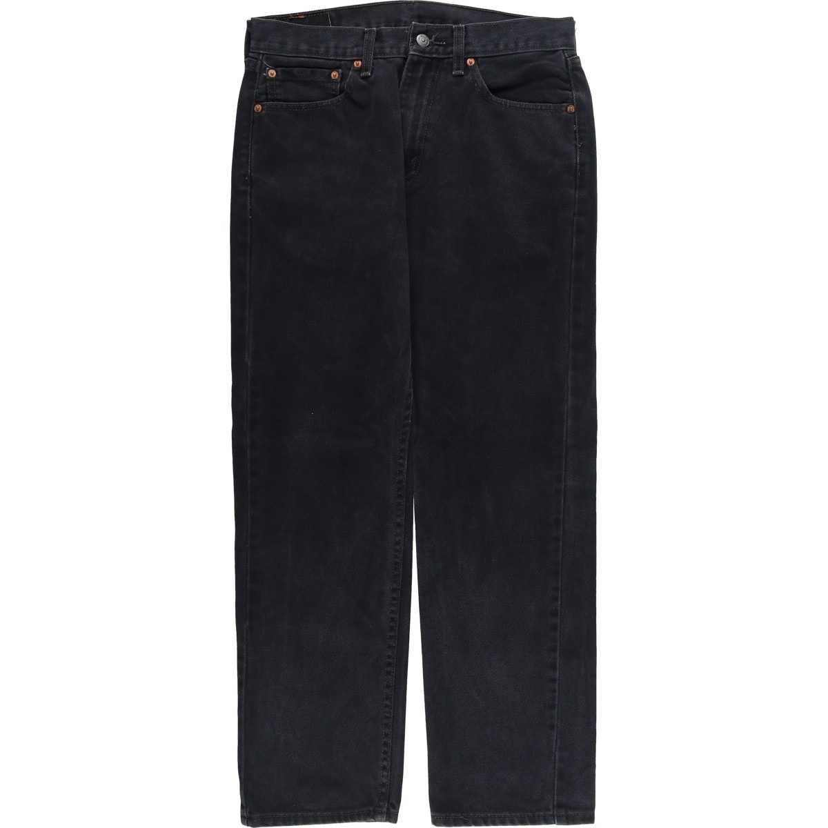 古着 リーバイス Levi's 505 ブラックデニム テーパードデニムパンツ メンズw32相当/eaa617258
