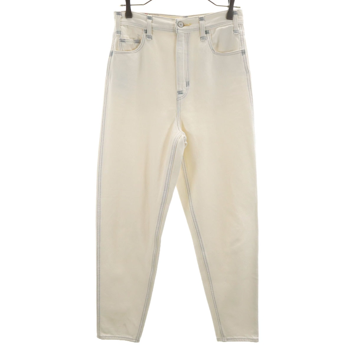 Levi's RED リーバイスレッド ハイルーズ テーパードパンツ W26 ホワイト