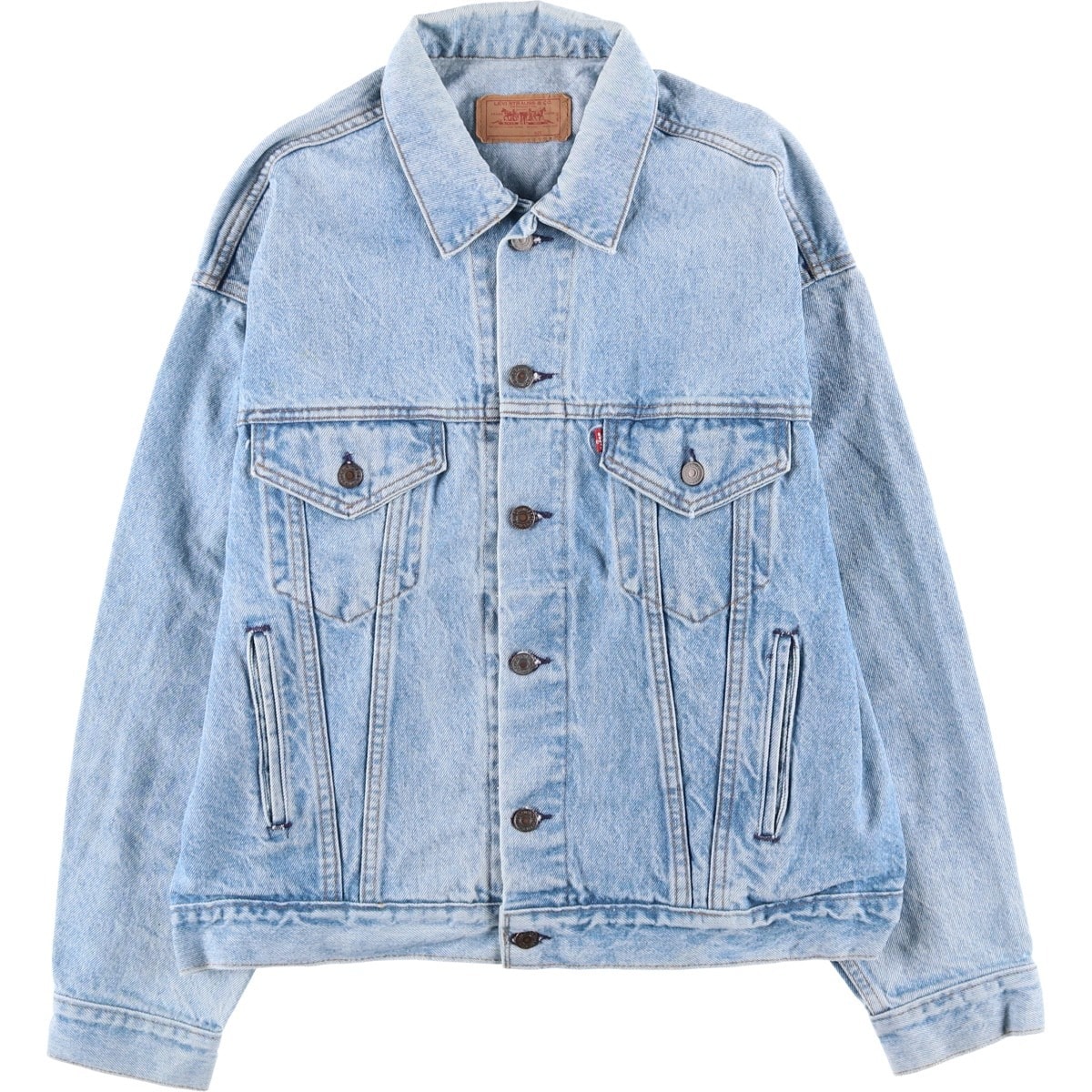 古着 90年代 リーバイス Levi's 70507-0214 デニムジャケット Gジャン USA製 メンズL相当 ヴィンテージ/eaa597140