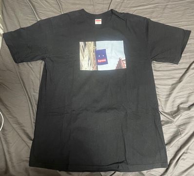 Supreme Banner Tee "Black"