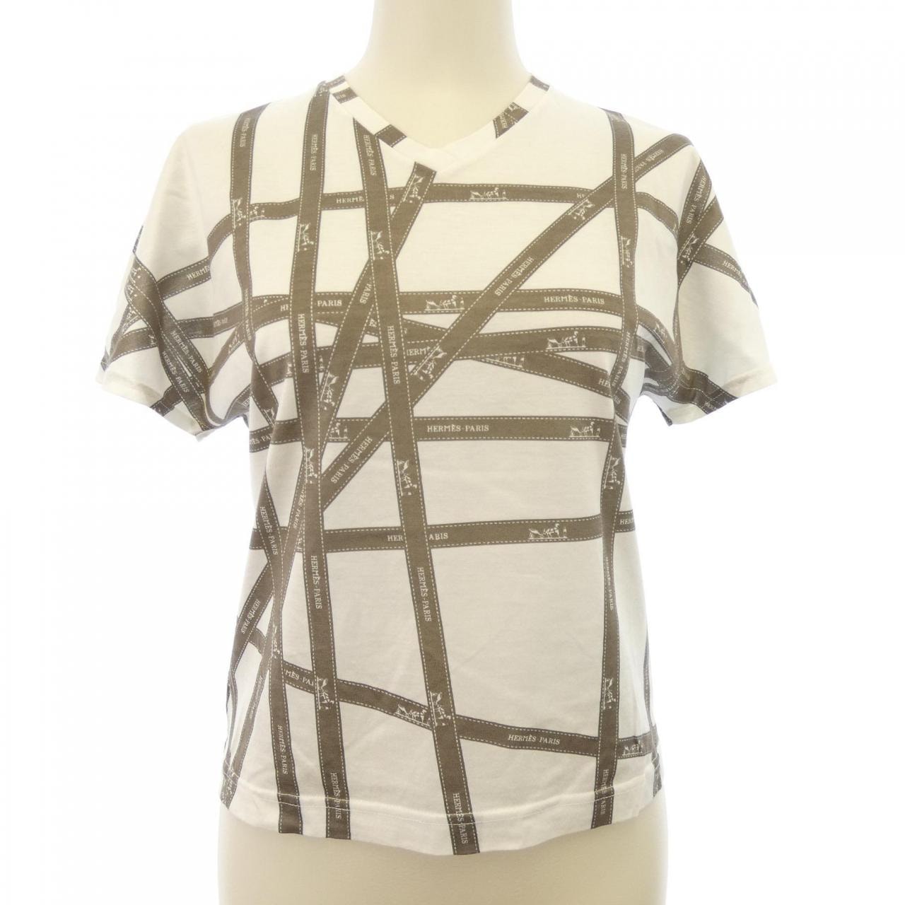 【ヴィンテージ】エルメス HERMES ボリュデュック Tシャツ