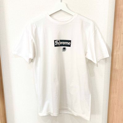 Supreme Shibuya Bullet Box Logo Tee "White"