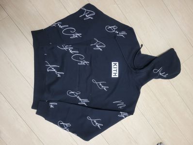 Kith City Script Hoodie "Black"