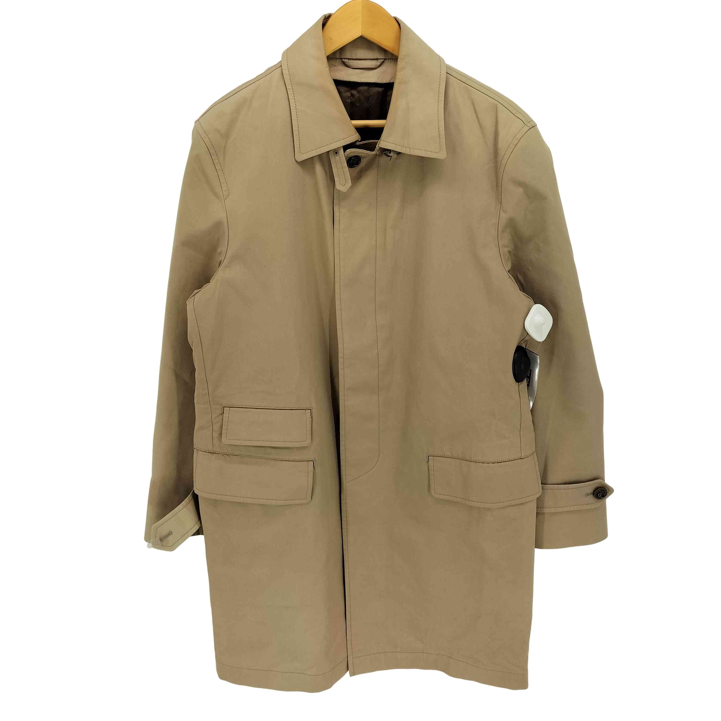 ライナー付き 比翼 ステンカラーコート【1140841580992】