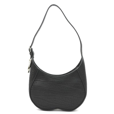 バーバリー BURBERRY ショルダーバッグ レザー ブラック レディース【中古】 56242g