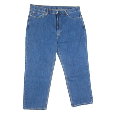 Levi's リーバイス デニムパンツ 550 バングラデシュ製 リラックス ジーンズ テーパード W40 L29 インディゴブルー系 40【中古】