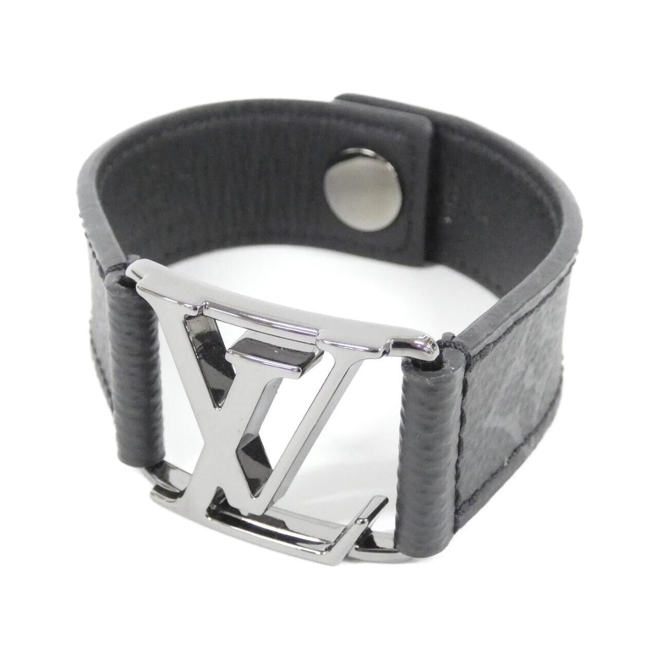 ルイヴィトン モノグラム エクリプス ブラスレ ホッケンハイム M6295D ブレスレット