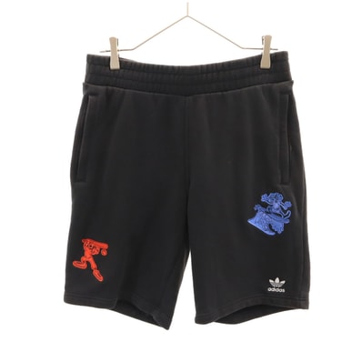adidas Originals アディダスオリジナルス Disney ディズニー コラボ グーフィー スウェット ショートパンツ L ブラック