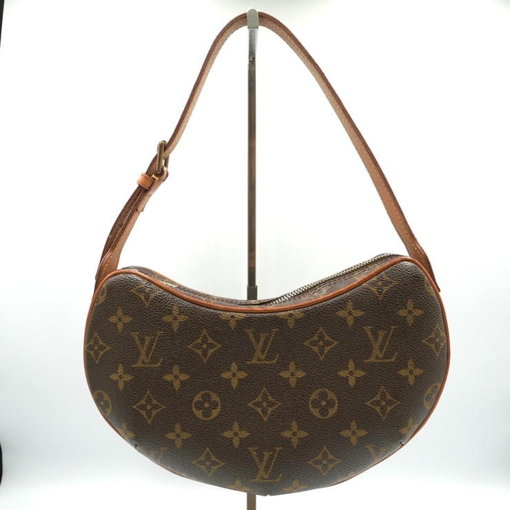 LOUIS VUITTON(ルイ・ヴィトン)ポシェット・クロワッサン ヴィンテージ ショルダーバッグ モノグラム ブラウン レザー M51510 レディース【中古】