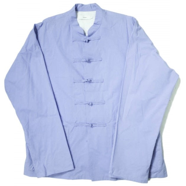 Graphpaper グラフペーパー 18SS 日本製 Original Typewriter Kung-fu Jacket オリジナルタイプライター カンフージャケット GM181-20036 2 ライトブルー アウター g8627