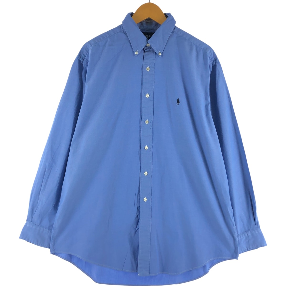 古着 ラルフローレン Ralph Lauren CLASSIC FIT 長袖 ボタンダウンシャツ メンズL相当/eaa536235