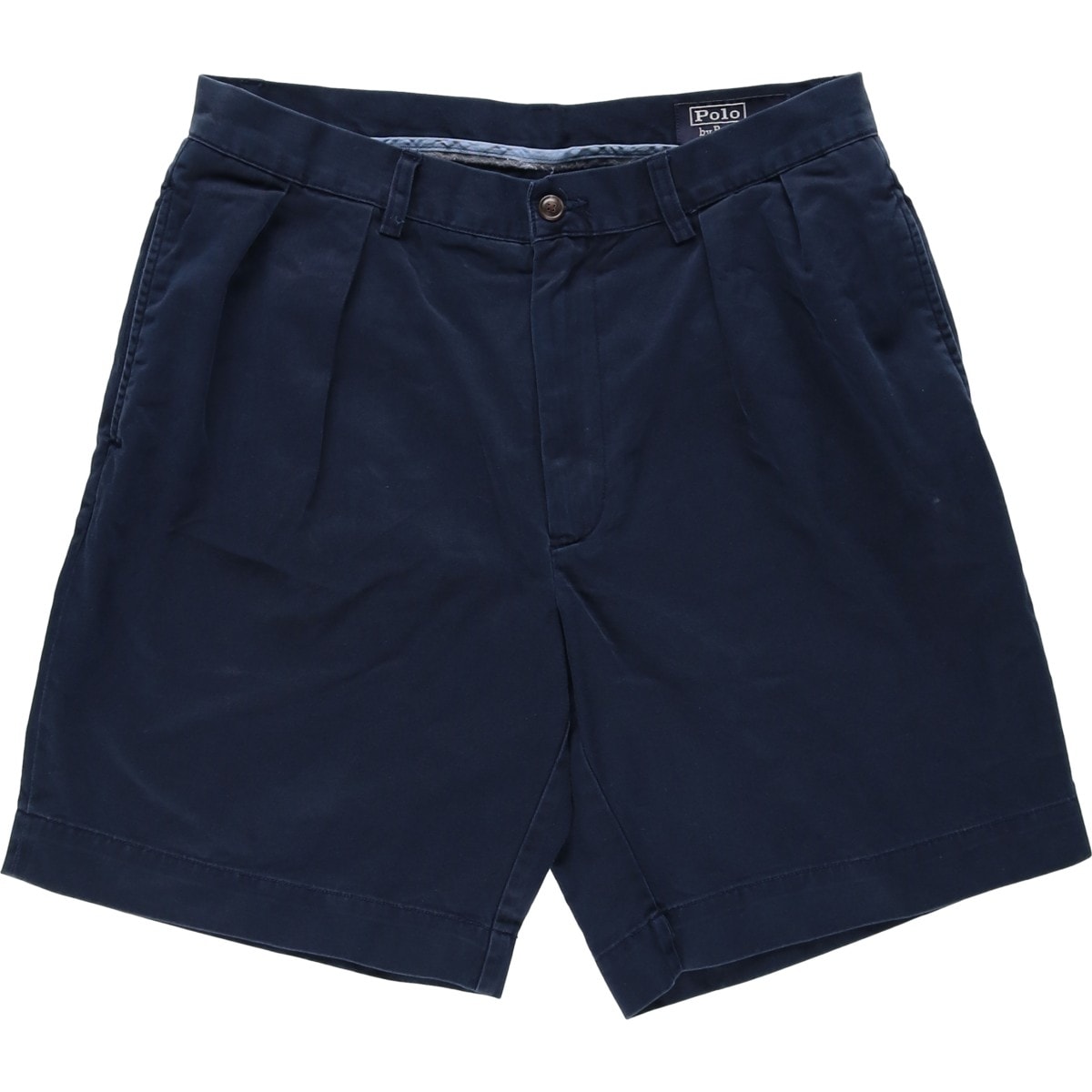 古着 ラルフローレン Ralph Lauren POLO by Ralph Lauren CLASSIC FIT PLEATED 9 ツータック チノショーツ ショートパンツ メンズw33相当/eaa633213