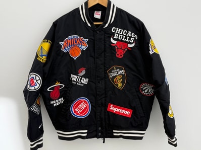 Supreme / Nike®/NBA Teams Warm-Up Jacket "Black"