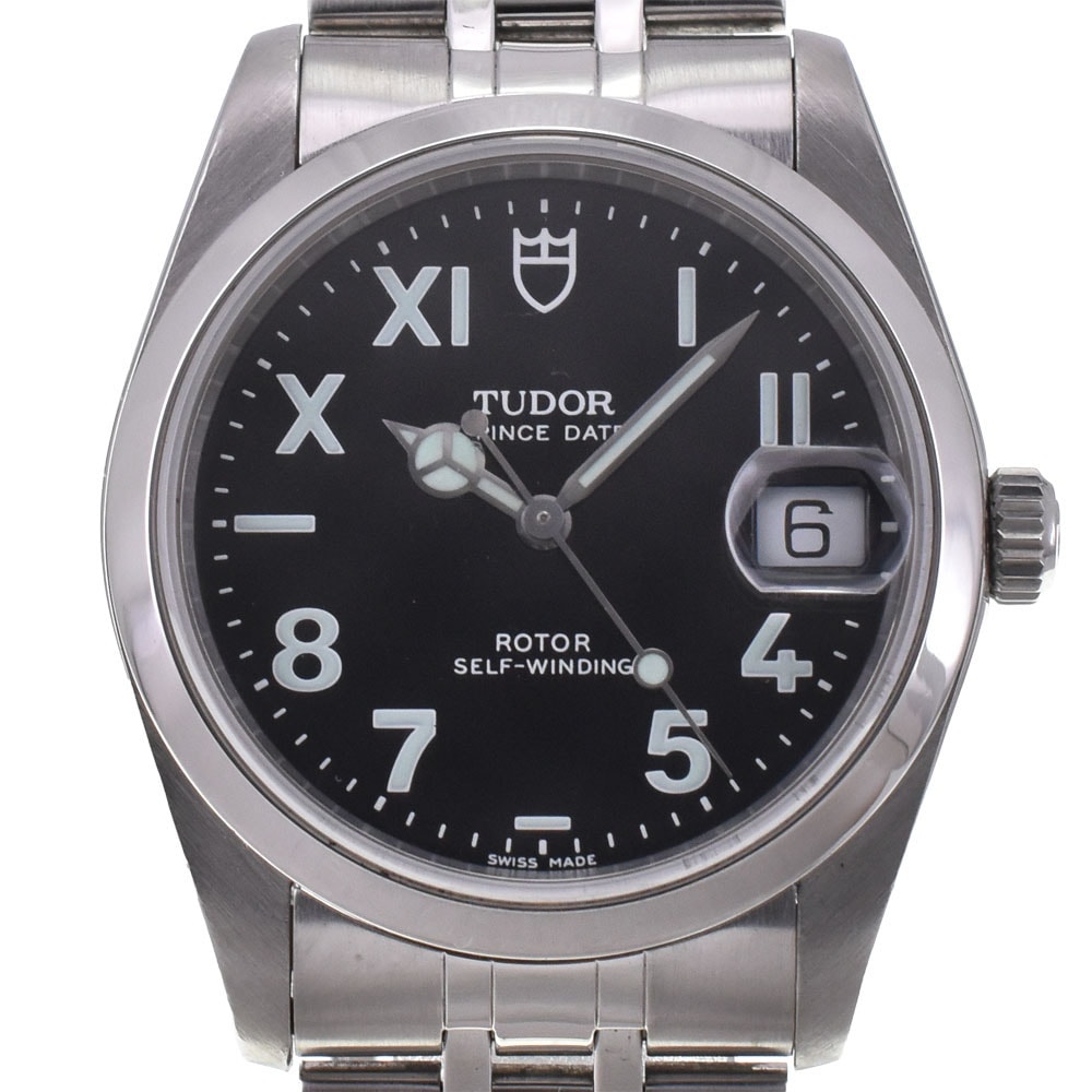 チューダー TUDOR 74000 プリンスデイト Cal.2824-2 自動巻き メンズ 美品 G#144485