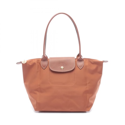ロンシャン Longchamp ル プリアージュ オリジナル M トートバッグ バッグ キャンバス レザー レディース ブラウン系 L2605089504 【新品】