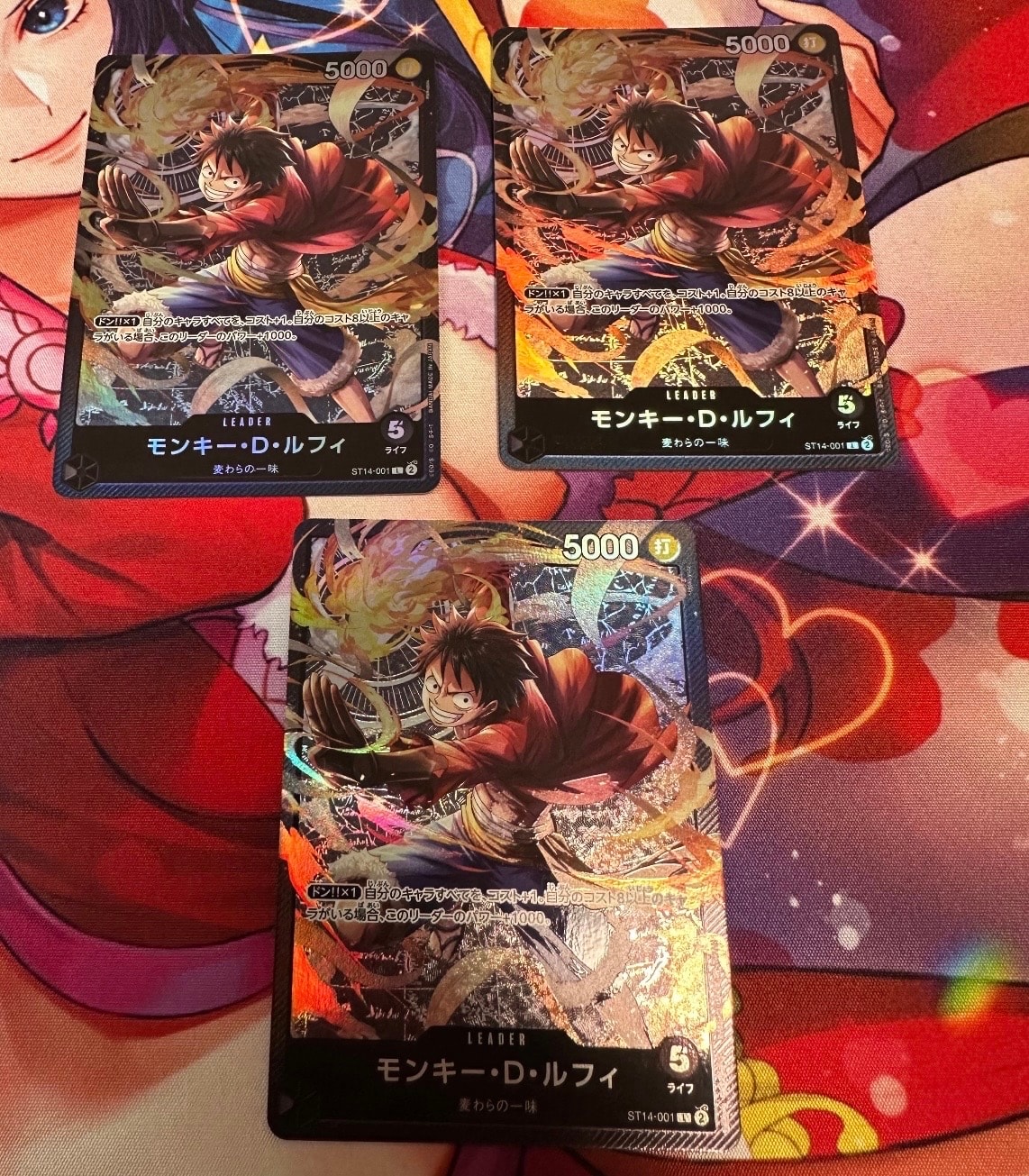 モンキー・D・ルフィ L [ST14-001](スタートデッキ「3D2Y」)通販・買取