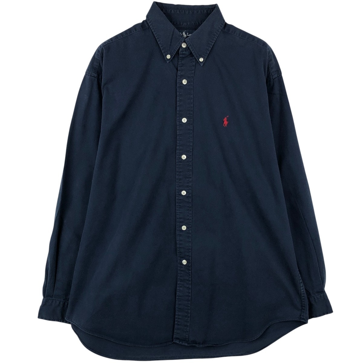 古着 ラルフローレン Ralph Lauren BLAIRE 長袖 ボタンダウンシャツ メンズL相当/eaa669022
