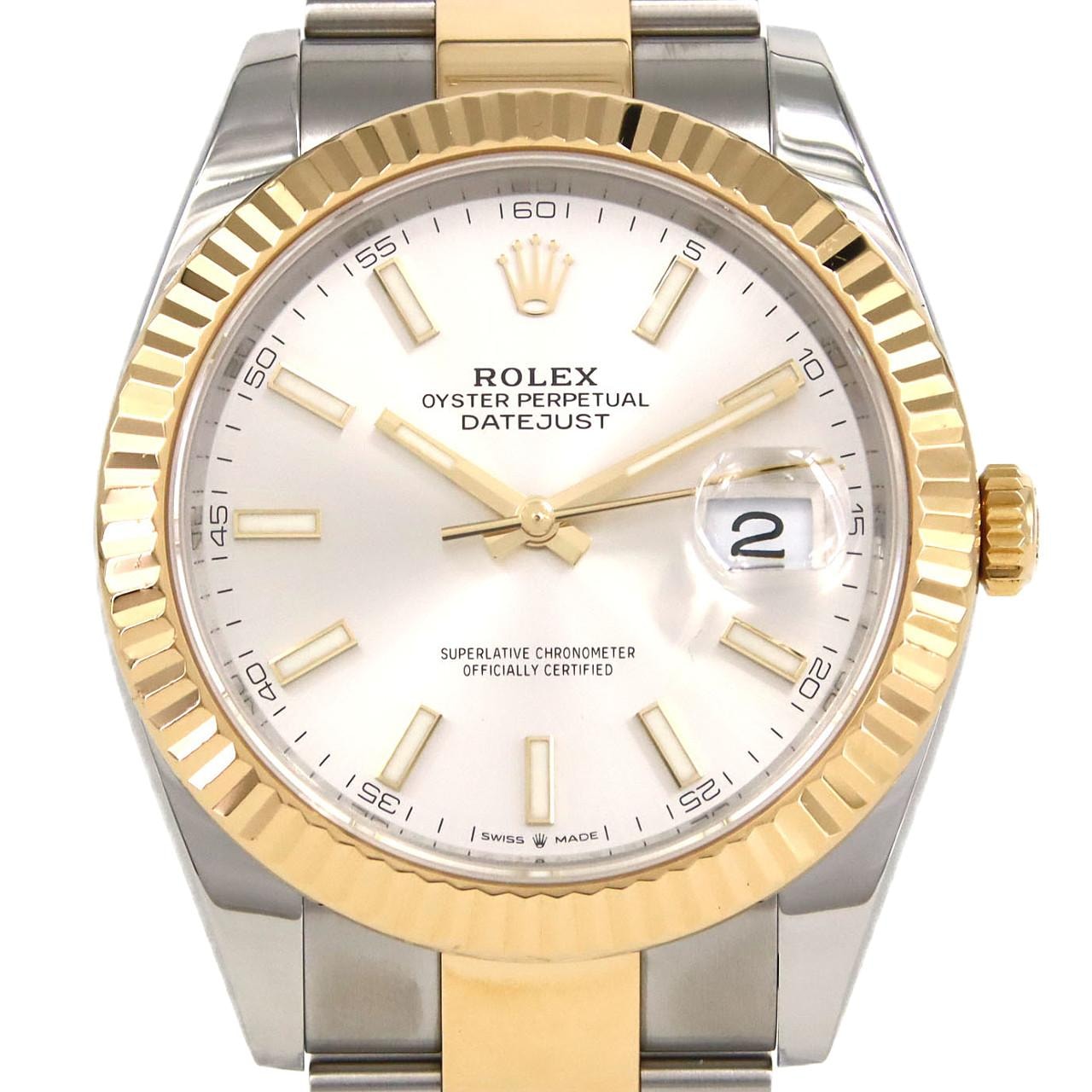 ロレックス デイトジャスト 126333・3 SSxYG 自動巻 ランダム番