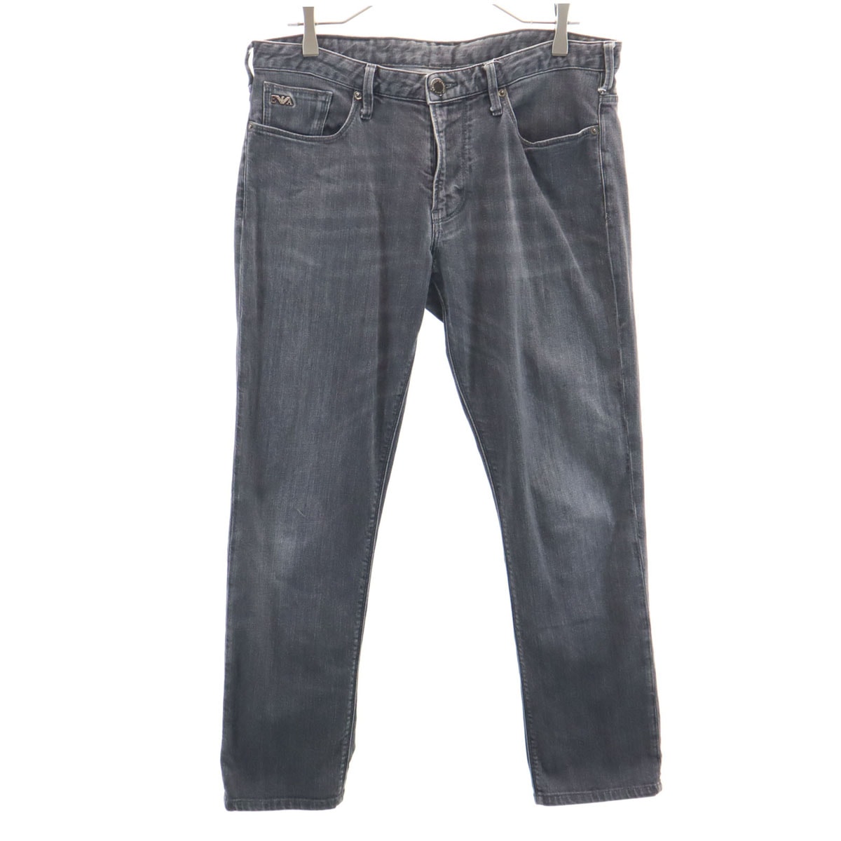Emporio Armani エンポリオアルマーニ ESSENTIAL デニムパンツ W34 ブラック ジーンズ