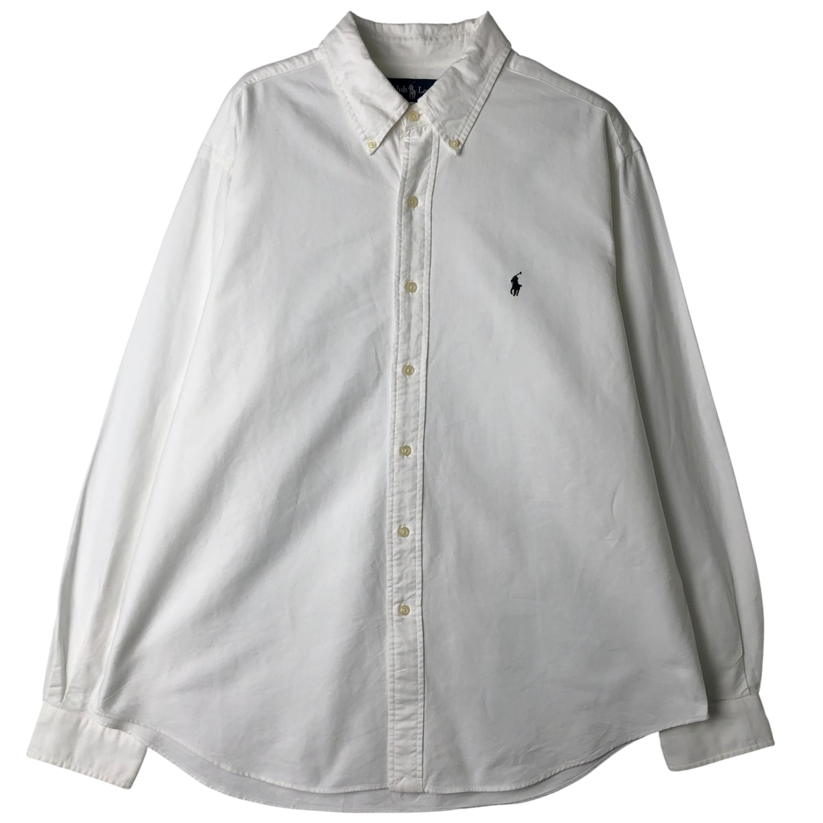 古着 ラルフローレン Ralph Lauren CLASSIC FIT 長袖 ボタンダウンシャツ メンズXL相当/eaa538553