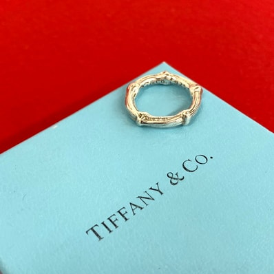 TIFFANY&Co. ティファニー バンブー リング シルバー925 リング・指輪 9号 シルバー
66689