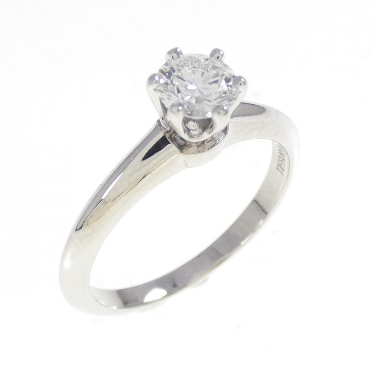 ティファニー クラシックソリティア リング 0.40CT