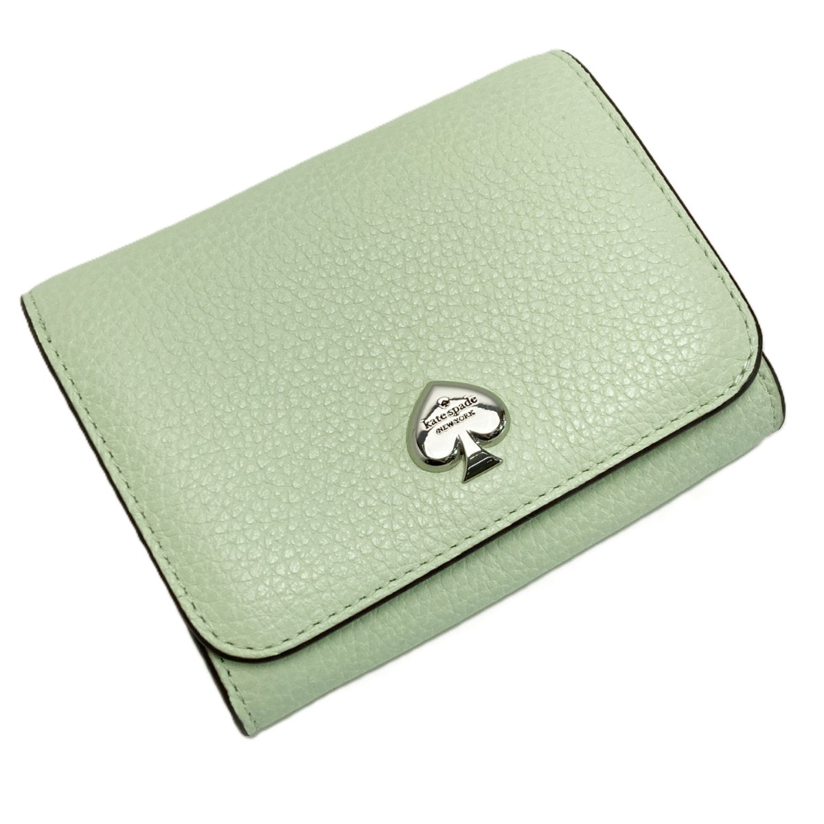 Kate Spade ケイトスペード ケイラ スモール Lジップ ウォレット ライムグリーン 2つ折り財布 KAYLA