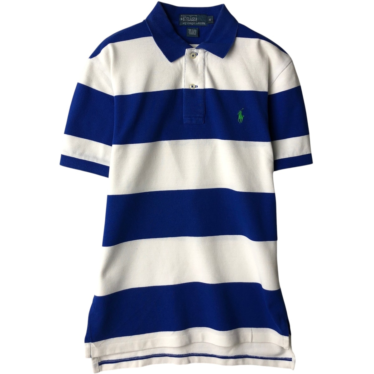 古着 ラルフローレン Ralph Lauren POLO by Ralph Lauren 半袖 ボーダー ポロシャツ メンズS相当/eaa637458