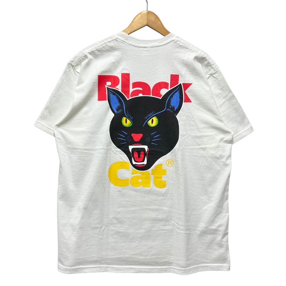 SUPREME シュプリーム Black Cat Tee プリント Tシャツ ホワイト サイズXL 正規品 / 54240