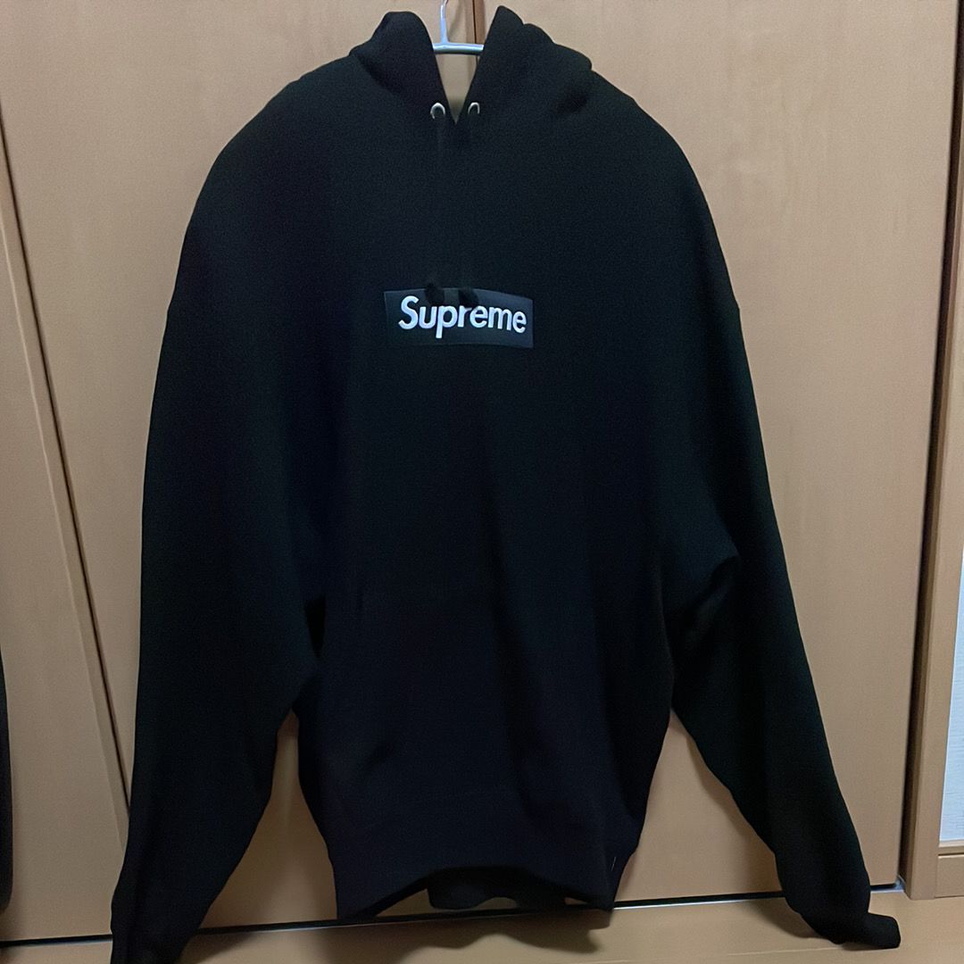 Supreme Box Logo Hooded Sweatshirt "Black" (23FW)