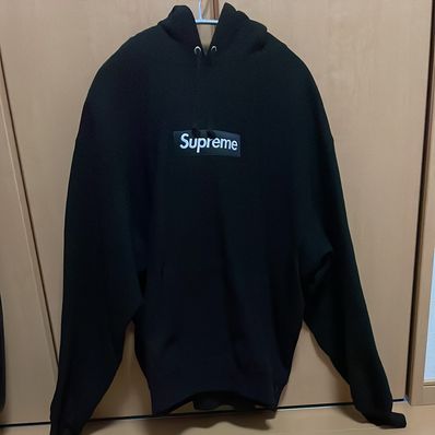 Supreme Box Logo Hooded Sweatshirt "Black" (23FW)