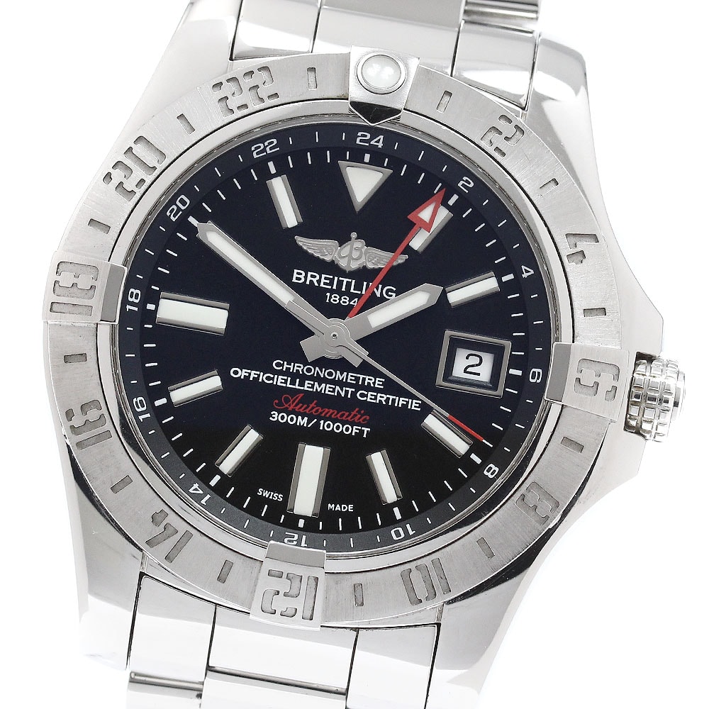 ブライトリング アベンジャーII GMT A32390 メンズ 【中古】